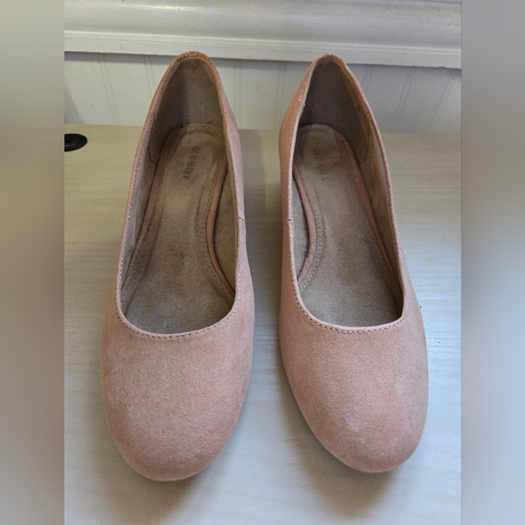 Pink sparkle heels size 8 - Picture 3 of 3